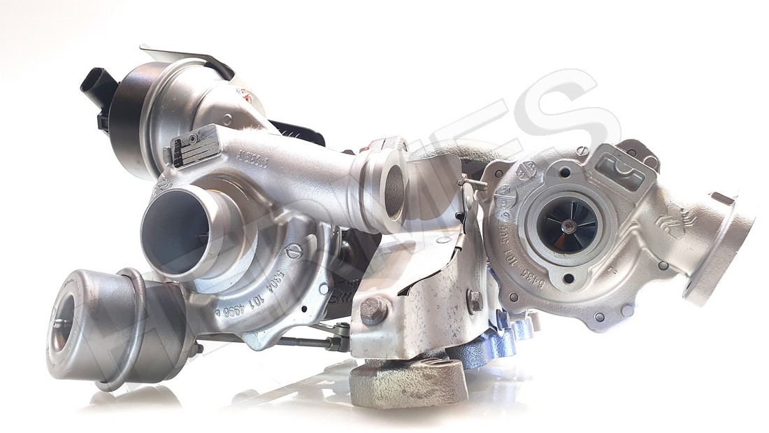 Turbo VW Transporter T5/T6, Multivan med 2.0 BiTDI Turbo nr 03L145715