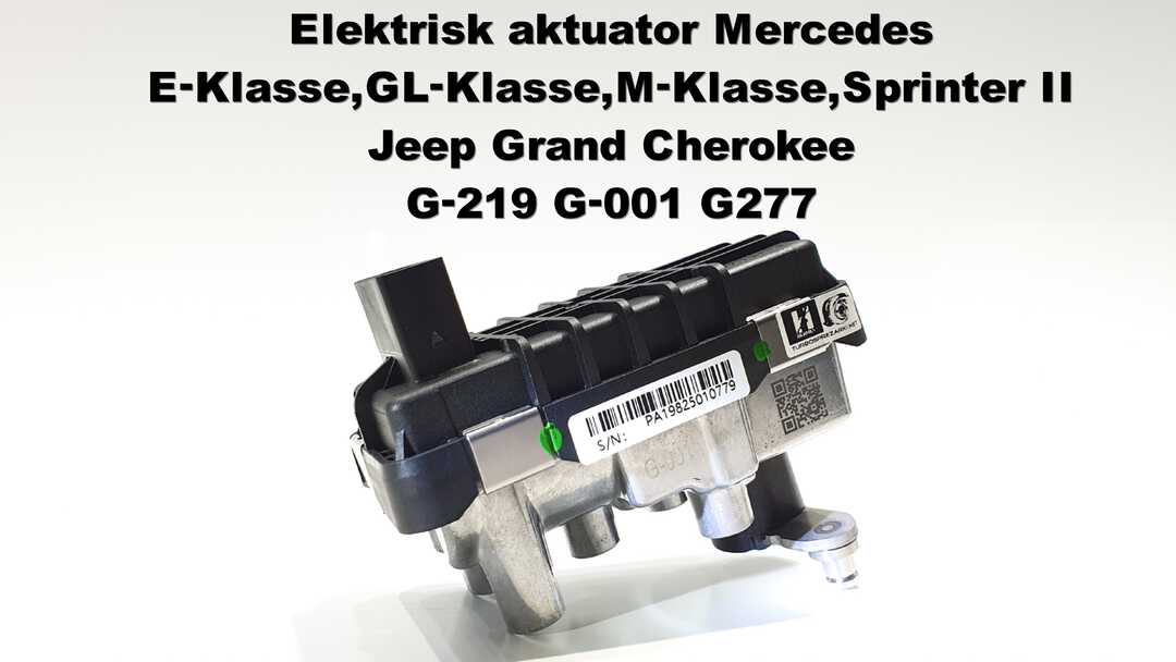 Elektronisk Styring MERCEDES,CHRYSLER,JEEP