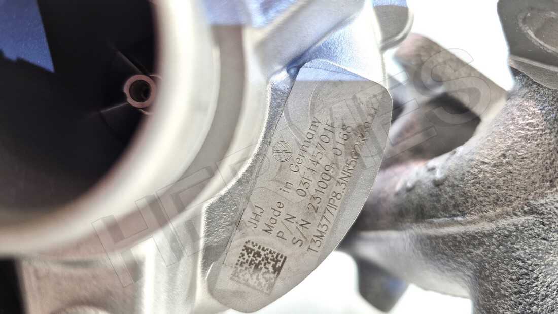 Turbo 03F145701F Audi VW Skoda Seat 1.2 TSI TFSI 85-105HK CBZA CBZB CBZC - Bilde 4