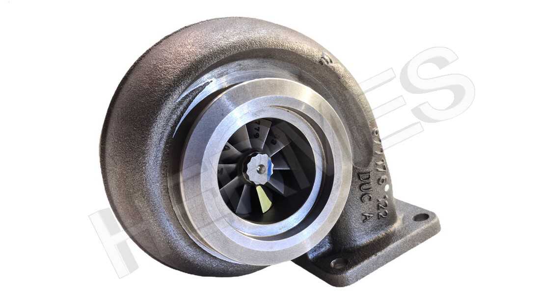 Turbo 177268 BorgWarner AirWerks S200SX 2.5–5.0L 220–580HK T4 Twin Scroll A/R 1.22 - Bilde 7