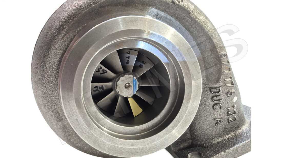 Turbo 177268 BorgWarner AirWerks S200SX 2.5–5.0L 220–580HK T4 Twin Scroll A/R 1.22 - Bilde 5