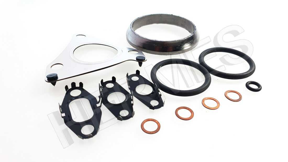 Pakning turbo 10009880007 Mercedes 2.2 CDI BiTurbo 95-204 HK OM651 Sprinter Klasa C E S CLS - Bilde 3
